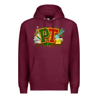 Burgundy pt physical therapist juneteenth Premium Hoodie - NancyCooperArtShop