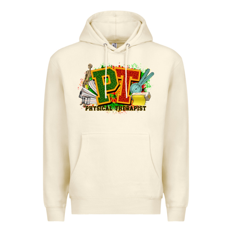 Pt Physical Therapist Juneteenth Premium Hoodie by NancyCooperArtShop | Teevron