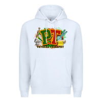 White pt physical therapist juneteenth Premium Hoodie - NancyCooperArtShop