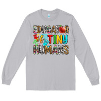 Moon Dust educator of tiny humans Long Sleeve Tee - Zillion Design Studio
