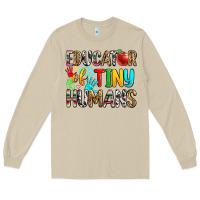 Mushroom educator of tiny humans Long Sleeve Tee - Zillion Design Studio