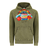 Vintage Olive back to school hello kindergarten 3200x2400 Vintage Hoodie - AdoDesignShop
