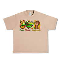 Burro peace love juneteenth Urban Heavy Tee - texasbilliewilder