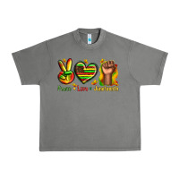 Tornado peace love juneteenth Urban Heavy Tee - texasbilliewilder