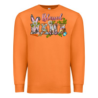 Carrot blessed mama easter Premium Sweatshirt - BarkalooDesign