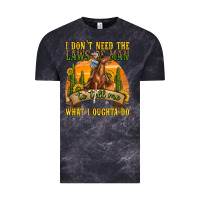 Cloud Black western rodeo Vintage Tee - texasbilliewilder