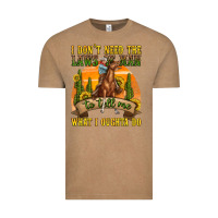 Vintage Coffee western rodeo Vintage Tee - texasbilliewilder