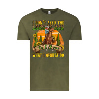 Vintage Olive western rodeo Vintage Tee - texasbilliewilder