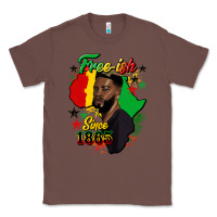 Chestnut free ish since 1865 black man Classic Tee - HRA Design Shop