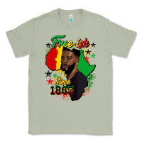 Matcha free ish since 1865 black man Classic Tee - HRA Design Shop
