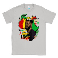 Moon Dust free ish since 1865 black man Classic Tee - HRA Design Shop