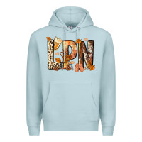 Blue Mist lpn licensed practical nurse Premium Hoodie - NancyCooperArtShop