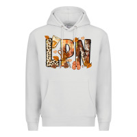 Dove Grey lpn licensed practical nurse Premium Hoodie - NancyCooperArtShop