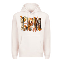 Pale Pink lpn licensed practical nurse Premium Hoodie - NancyCooperArtShop