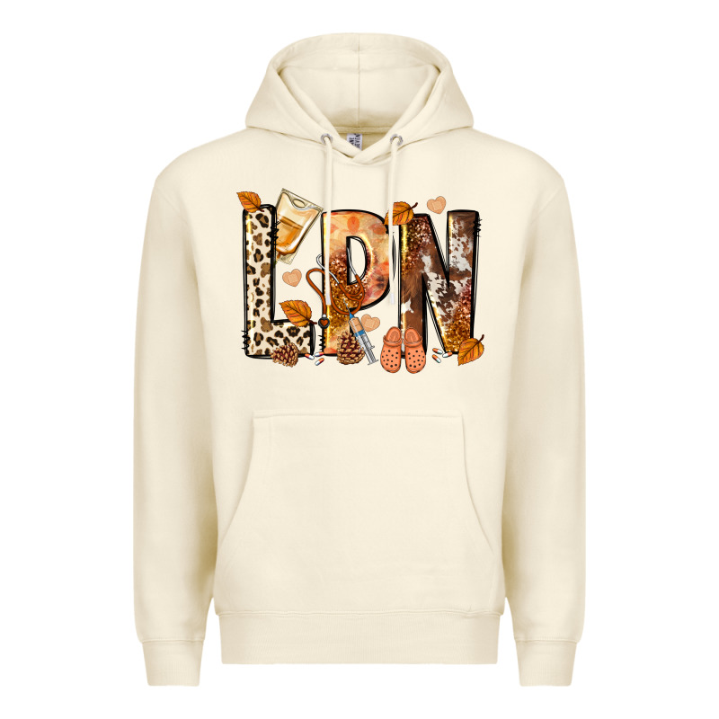 Lpn Licensed Practical Nurse Premium Hoodie by NancyCooperArtShop | Teevron