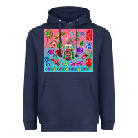 Navy candy Heavyweight Hoodie - AdoDesignShop