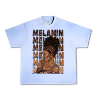 Grape Ice melanin melanin melanin with afro girl Urban Heavy Tee - texasbilliewilder