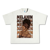 Pistachio melanin melanin melanin with afro girl Urban Heavy Tee - texasbilliewilder