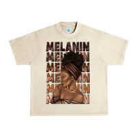 Sandshell melanin melanin melanin with afro girl Urban Heavy Tee - texasbilliewilder