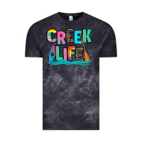 Cloud Black creek life kayaking Vintage Tee - Zillion Design Studio