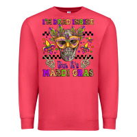 Cardinal i'm dead inside but it's mardi gras Premium Sweatshirt - Jasminsmagicworld