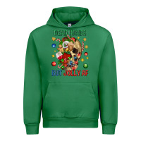 Emerald Dead Inside But Jolly Af Urban Hoodie - BundleAndBundleShop