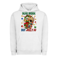 Pigment Lunar Rock Dead Inside But Jolly Af Urban Hoodie - BundleAndBundleShop