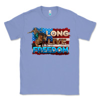 Colony Blue Long live freedom 4th of july Classic Tee - Neo Western