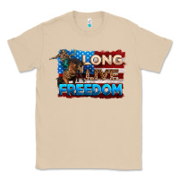Mushroom Long live freedom 4th of july Classic Tee - Neo Western