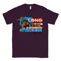 Plum Long live freedom 4th of july Classic Tee - Neo Western
