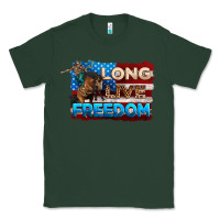 Sports Green Long live freedom 4th of july Classic Tee - Neo Western