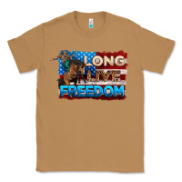 Toasted Coconut Long live freedom 4th of july Classic Tee - Neo Western