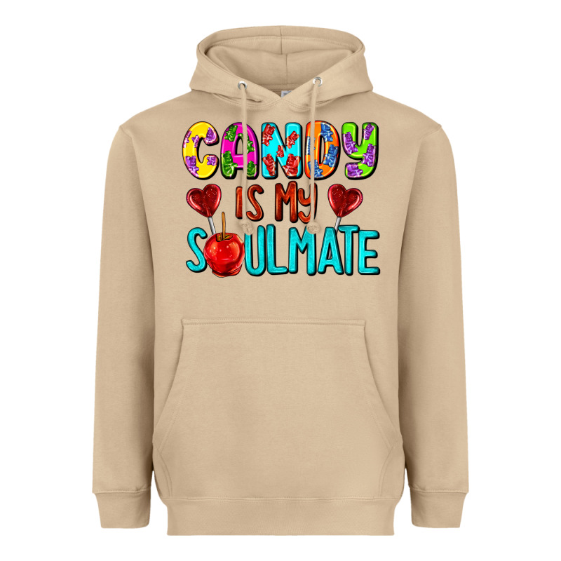 Candy Is My Soulmate Heavyweight Hoodie by AdoDesignShop | Teevron