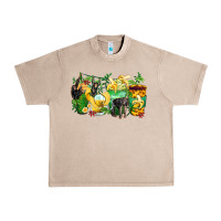 French Oak monkey coffee cups Urban Heavy Tee - Zillion Design Studio