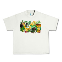 Pistachio monkey coffee cups Urban Heavy Tee - Zillion Design Studio