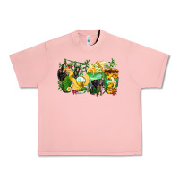 Salmon monkey coffee cups Urban Heavy Tee - Zillion Design Studio