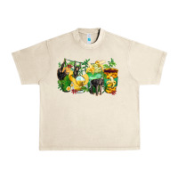 Sandshell monkey coffee cups Urban Heavy Tee - Zillion Design Studio