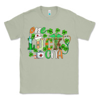 Matcha st.patricks one lucky cna  nurse Classic Tee - BarkalooDesign