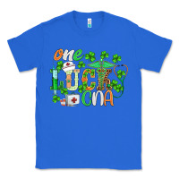 True Royal st.patricks one lucky cna  nurse Classic Tee - BarkalooDesign
