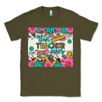 Army Green best teacher ever tumbler Classic Tee - BundleAndBundleShop