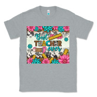 Heather Grey best teacher ever tumbler Classic Tee - BundleAndBundleShop