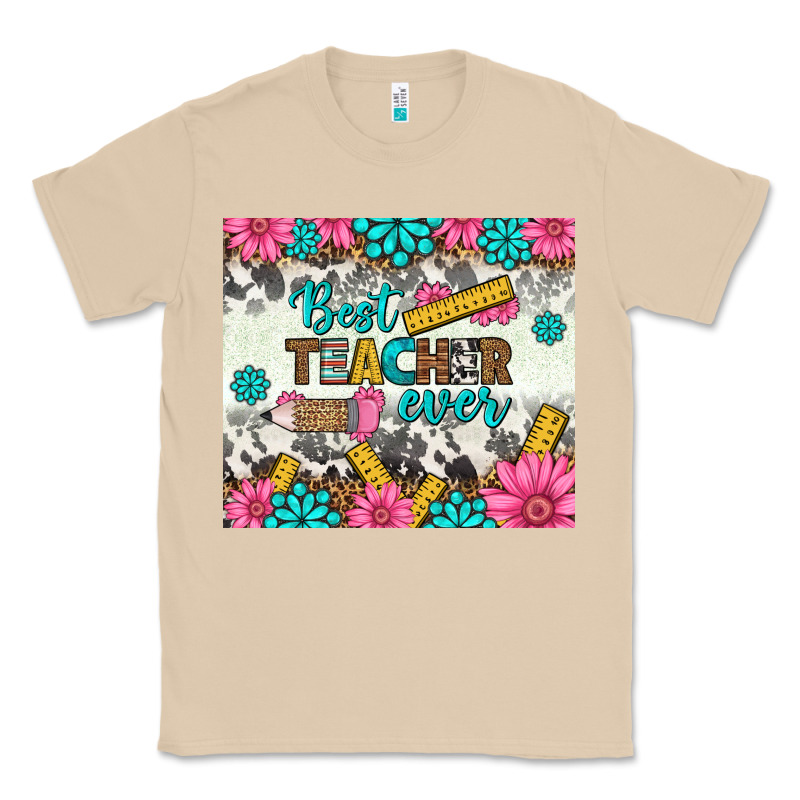 Best Teacher Ever Tumbler Classic Tee by BundleAndBundleShop | Teevron