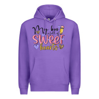 Purple my bus full of sweet hearts Premium Hoodie - MaliasSmallBusiness