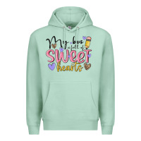 Seafoam my bus full of sweet hearts Premium Hoodie - MaliasSmallBusiness