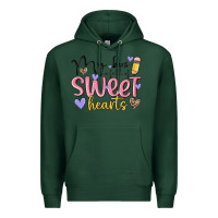Sports Green my bus full of sweet hearts Premium Hoodie - MaliasSmallBusiness