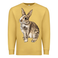 Antique Gold Rabbit Premium Sweatshirt - LillyAllenDesigns