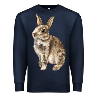 Navy Rabbit Premium Sweatshirt - LillyAllenDesigns