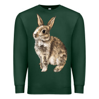 Sports Green Rabbit Premium Sweatshirt - LillyAllenDesigns