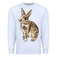 White Rabbit Premium Sweatshirt - LillyAllenDesigns
