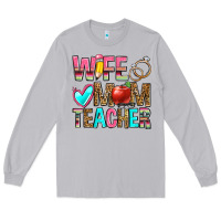 Moon Dust wife mom teacher Long Sleeve Tee - Zillion Design Studio
